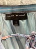Lane Bryant Stripes Blue Long Sleeve Blouse Size 18 - photo 7
