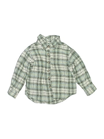 Basic Editions Long Sleeve Button-Down Shirt (view 1)
