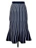 MICHAEL Michael Kors Stripes Blue Formal Skirt Size S - photo 1