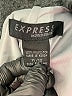 Express 100% Polyester Black Cocktail Dress Size 11 - 12 - photo 7