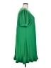 CeCe Solid Green Casual Dress Size 2X - photo 4