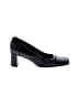 Nine West 100% Leather Black Heels Size 6 1/2 - photo 1