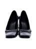 Nine West 100% Leather Black Heels Size 6 1/2 - photo 2