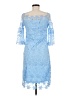 Auxo Blue Cocktail Dress Size M - photo 2