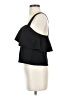 Madewell Black Texture &amp; Thread Tiered Tank Top Size XS - photo 5