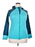 Nike 100% Polyester Teal Zip Up Hoodie Size XXL (estimated) - photo 1