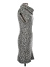 Sequin Hearts Tweed Gray Casual Dress Size M - photo 4