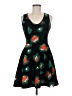 Primi Hearts Black Cocktail Dress Size M (estimated) - photo 1