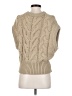 Lalavon Tan Sweater Vest Size S - photo 2