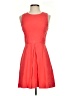Gap Solid Red Cocktail Dress Size 0 - photo 1