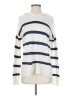 Mia + Tess 100% Acrylic Stripes White Pullover Sweater Size S - photo 1