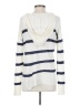 Mia + Tess 100% Acrylic Stripes White Pullover Sweater Size S - photo 2