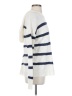 Mia + Tess 100% Acrylic Stripes White Pullover Sweater Size S - photo 4