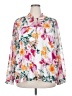 Calvin Klein White Long Sleeve Blouse Size 4X (estimated) - photo 1