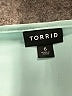 Torrid Teal Sleeveless Blouse Size 5X Plus (6) - photo 7