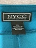 NYCC Teal Casual Pants Size 14 - photo 4