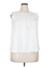 Maurices White Sleeveless T-Shirt Size XXL - photo 1