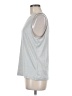 Fabletics 100% Polyester Silver Sleeveless T-Shirt Size M - photo 5