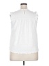 Maurices White Sleeveless T-Shirt Size XXL - photo 2
