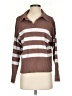 Lillusory Stripes Brown Pullover Sweater Size S - photo 1