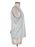 Fabletics 100% Polyester Silver Sleeveless T-Shirt Size M - photo 4