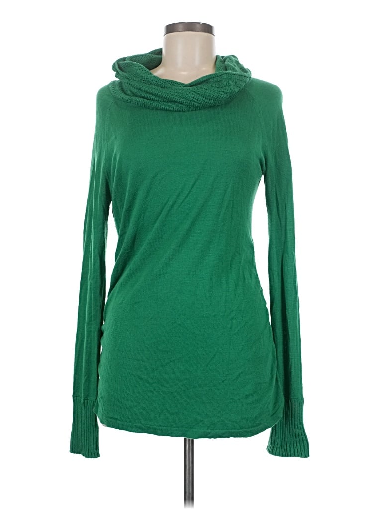 Pre-owned The Limited Turtleneck Sweater In Green