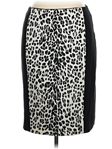 White House Black Market Faux Leather Skirt (view 1)