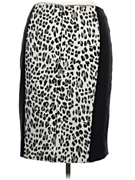 White House Black Market Faux Leather Skirt (view 2)
