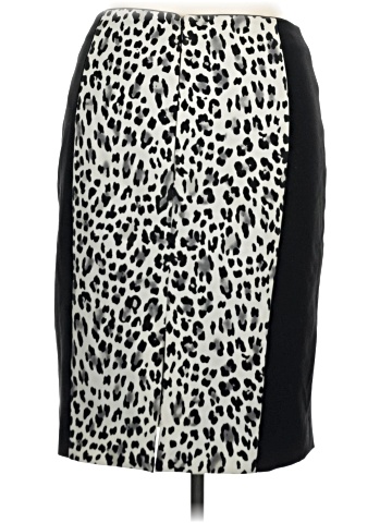 White House Black Market Faux Leather Skirt (view 2)