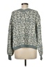Listicle Animal Print Green Teal Pullover Sweater Size M - photo 2
