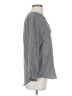 Joie 100% Silk Houndstooth Gray Long Sleeve Silk Top Size S - photo 4