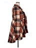 Unbranded 100% Polyester Plaid Brown Blazer Size XL - photo 4