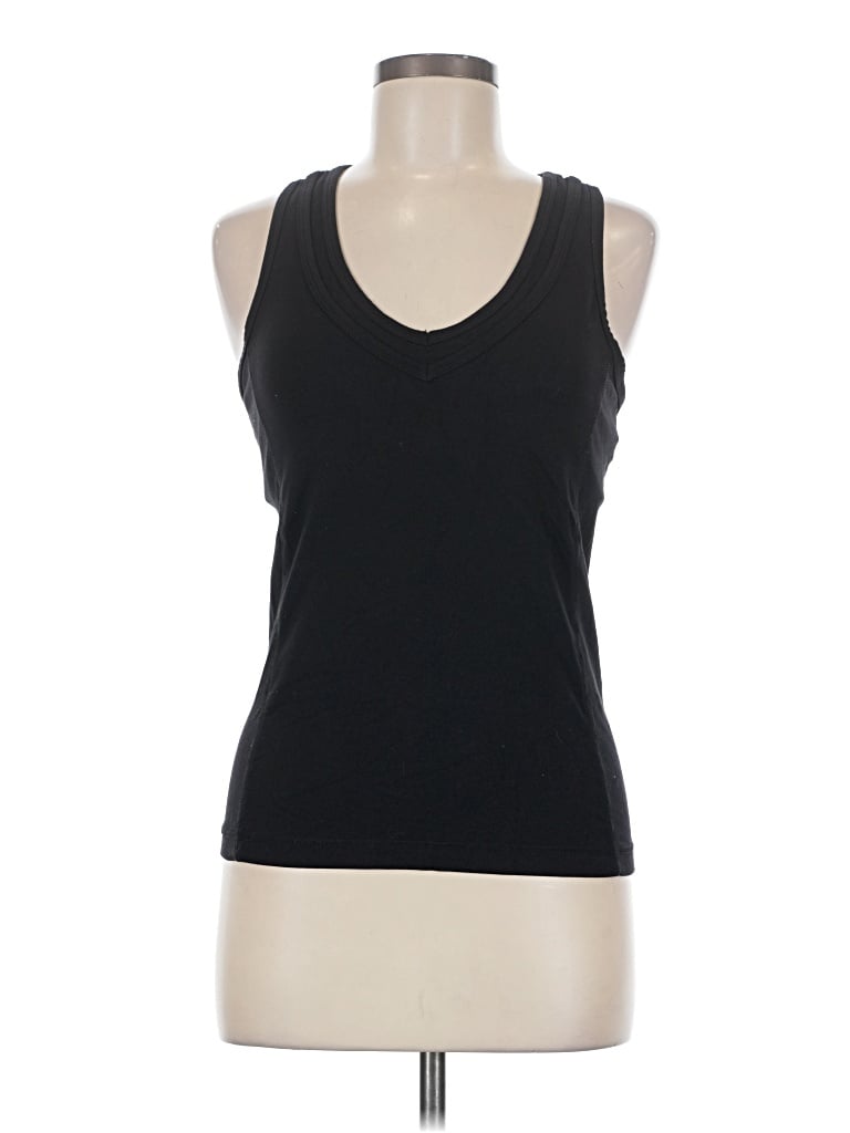 Pre-owned Kyodan Sleeveless Top Black Scoop Neck Tops