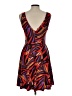 ICE Graphic Red Cocktail Dress Size L - photo 2