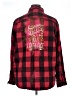 Black Sheep 100% Cotton Plaid Red Long Sleeve Button-Down Shirt Size XL - photo 2