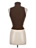 Emory Park Brown Sleeveless Turtleneck Size M - photo 2