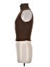 Emory Park Brown Sleeveless Turtleneck Size M - photo 5