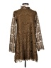 MOUSSY 100% Polyester Brown Casual Dress Size 2 - photo 1