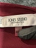 Jones Studio 100% Polyester Burgundy Long Sleeve Henley Size 1X - photo 7