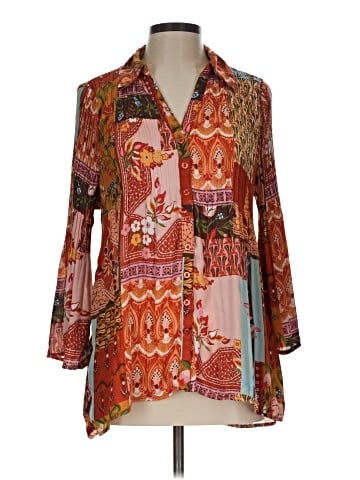Sunny Leigh 3/4 Sleeve Blouse (view 1)