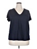 J.Jill Blue Short Sleeve Top Size 2X - photo 1
