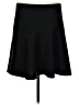 Express Solid Black Casual Skirt Size L - photo 1