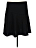Express Solid Black Casual Skirt Size L - photo 2