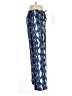 Calvin Klein 100% Polyester Print Blue Casual Pants Size M - photo 4