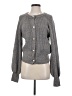 And Now This 100% Polyester Gray Cardigan Size S - photo 1