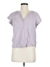 Universal Thread Purple Short Sleeve Blouse Size M - photo 1