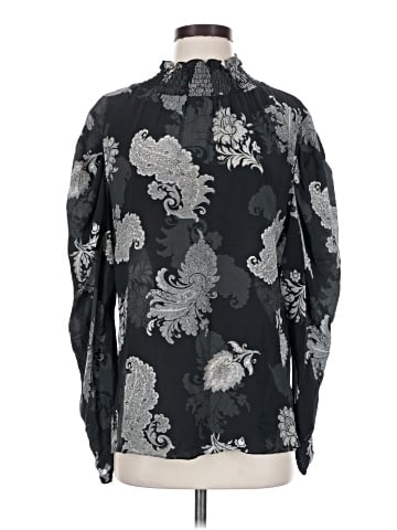 Kobi Halperin Long Sleeve Silk Top (view 1)