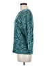 JM Collection Teal 3/4 Sleeve Top Size M - photo 5