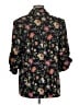 Cinq à Sept 100% Polyester Floral Black Blazer Size 6 - photo 2