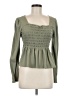 Altar'd State Green Long Sleeve Blouse Size M - photo 1
